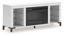 Load image into Gallery viewer, Brollevi 60&quot; TV Stand with Electric Fireplace
