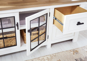 Ashbryn 74" TV Stand - 46 Furniture and Mattress Gallery