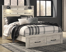 Load image into Gallery viewer, Cambeck Bed with 2 Storage Drawers
