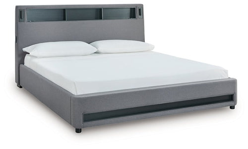 Verishaw Upholstered Bed - 46 Furniture and Mattress Gallery