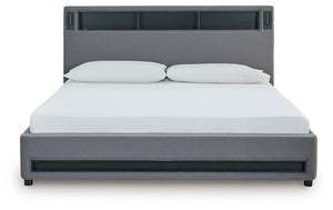 Verishaw Upholstered Bed - 46 Furniture and Mattress Gallery