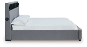 Verishaw Upholstered Bed - 46 Furniture and Mattress Gallery