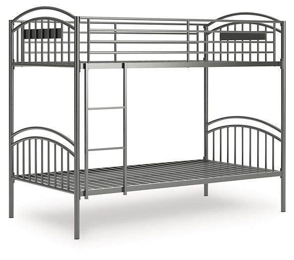 Lanceburg Bunk Bed with Ladder - 46 Furniture and Mattress Gallery