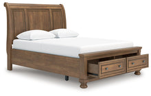 Load image into Gallery viewer, Feddinger Panel Storage Bed - 46 Furniture and Mattress Gallery
