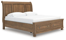 Load image into Gallery viewer, Feddinger Panel Storage Bed - 46 Furniture and Mattress Gallery
