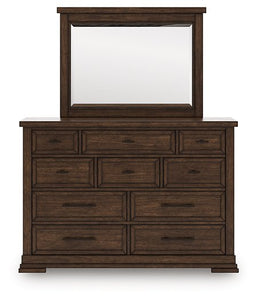 Taffenbrook Dresser and Mirror - 46 Furniture and Mattress Gallery