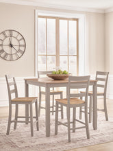Load image into Gallery viewer, Harperfeld Counter Height Dining Table and 4 Counter Stools
