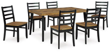 Load image into Gallery viewer, Blondon Dining Table and 6 Chairs (Set of 7)
