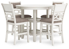 Load image into Gallery viewer, Erinberg Counter Height Dining Table and 4 Barstools (Set of 5)
