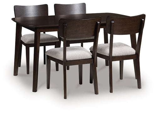 Mallenette Dining Table and 4 Chairs (Set of 5) - 46 Furniture and Mattress Gallery