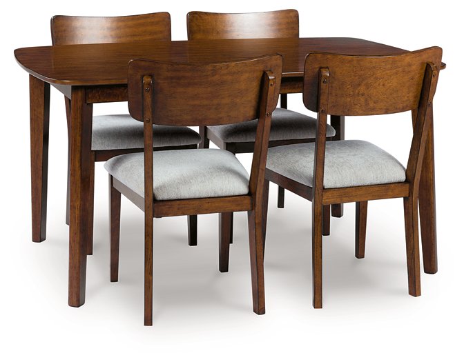 Tameride Dining Table and 4 Chairs (Set of 5) - 46 Furniture and Mattress Gallery