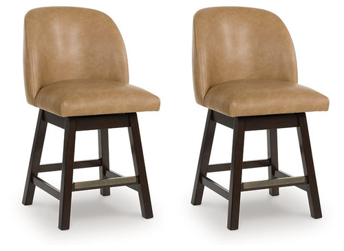 Neymorton Counter Height Barstool (Set of 2) - 46 Furniture and Mattress Gallery