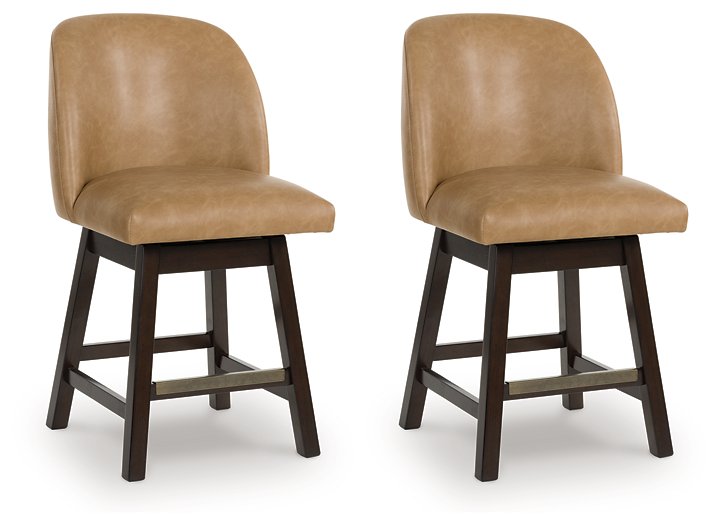 Neymorton Counter Height Barstool (Set of 2) - 46 Furniture and Mattress Gallery