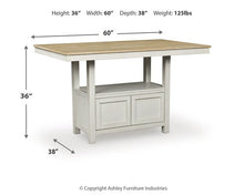 Load image into Gallery viewer, Purlaney Counter Height Dining Table - 46 Furniture and Mattress Gallery
