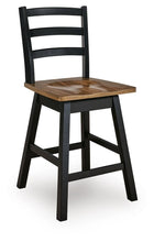 Load image into Gallery viewer, Wildenauer Counter Height Swivel Barstool
