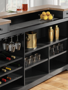 Wildenauer 78" Bar - 46 Furniture and Mattress Gallery