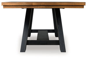 Greddinton Dining Extension Table - 46 Furniture and Mattress Gallery