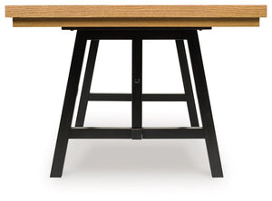 Galliden Dining Extension Table - 46 Furniture and Mattress Gallery