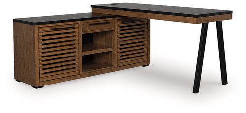 Kallari Credenza with Desk Return - 46 Furniture and Mattress Gallery