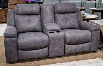 Brysonview Reclining Loveseat with Console - 46 Furniture and Mattress Gallery