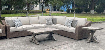 Laguna Heights Outdoor End Table - 46 Furniture and Mattress Gallery