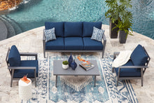 Load image into Gallery viewer, Gali Outdoor Sofa/Chairs/Table Set (Set of 4)
