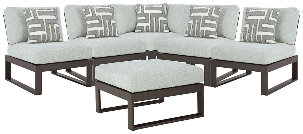Beachloft Outdoor Seating Set - 46 Furniture and Mattress Gallery