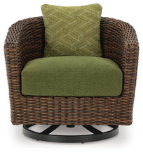 Load image into Gallery viewer, Horizon Hall Outdoor Swivel Lounge Chair with Cushion
