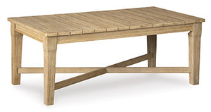 Carter Hall Outdoor Coffee Table - 46 Furniture and Mattress Gallery