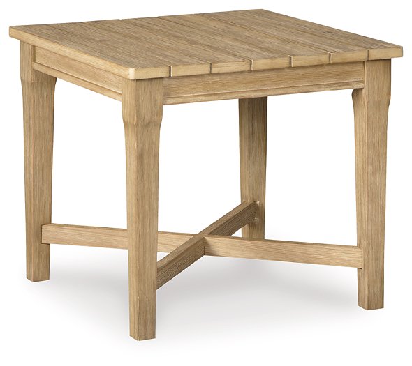 Carter Hall Outdoor End Table - 46 Furniture and Mattress Gallery