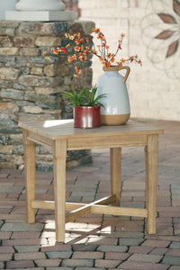 Carter Hall Outdoor End Table - 46 Furniture and Mattress Gallery