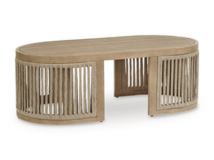 Serena Shores Outdoor Coffee Table - 46 Furniture and Mattress Gallery