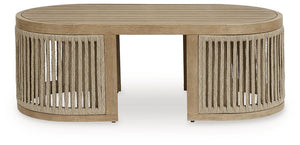 Serena Shores Outdoor Coffee Table - 46 Furniture and Mattress Gallery