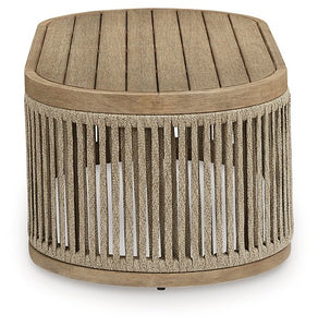 Serena Shores Outdoor Coffee Table - 46 Furniture and Mattress Gallery