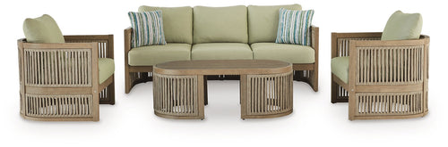 Serena Shores Outdoor Seating Set - 46 Furniture and Mattress Gallery