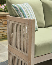 Load image into Gallery viewer, Serena Shores Outdoor Sofa with Cushion - 46 Furniture and Mattress Gallery

