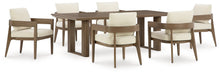 Load image into Gallery viewer, Serene Bay Outdoor Dining Set - 46 Furniture and Mattress Gallery
