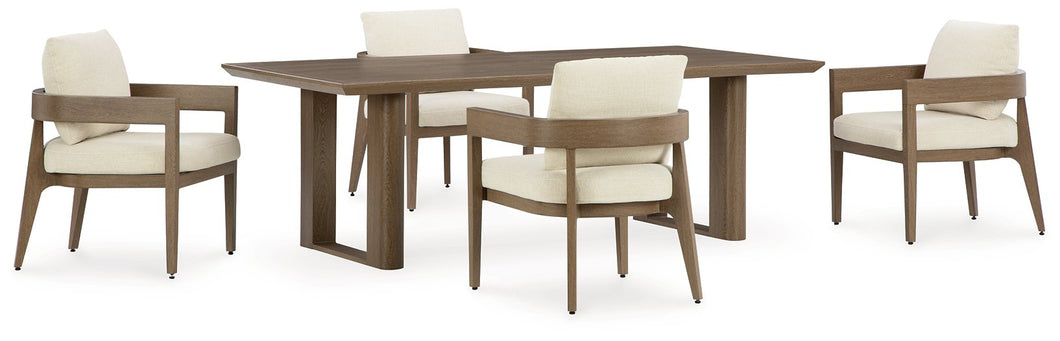 Serene Bay Outdoor Dining Set - 46 Furniture and Mattress Gallery