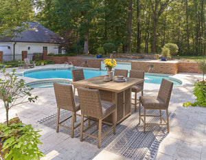 Walton Bridge Outdoor Dining Set - 46 Furniture and Mattress Gallery