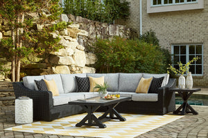 Beachcroft Outdoor Sectional - 46 Furniture and Mattress Gallery
