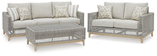 Load image into Gallery viewer, Seton Creek Outdoor Seating Set - 46 Furniture and Mattress Gallery
