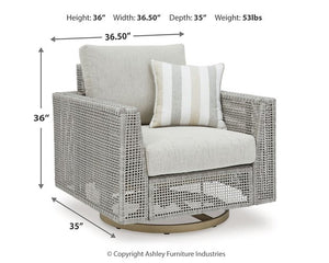 Seton Creek Outdoor Seating Set - 46 Furniture and Mattress Gallery