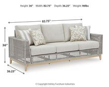Load image into Gallery viewer, Seton Creek Outdoor Seating Set - 46 Furniture and Mattress Gallery
