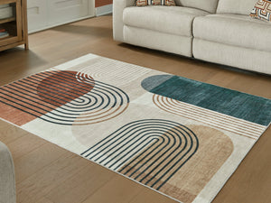 Farrendale Washable Area Rug - 46 Furniture and Mattress Gallery