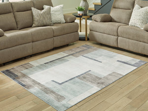 Larkport Washable Area Rug - 46 Furniture and Mattress Gallery