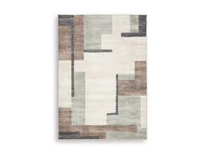 Larkport Washable Area Rug - 46 Furniture and Mattress Gallery