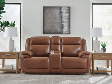 Load image into Gallery viewer, Healy Pier Power Reclining Loveseat with Console
