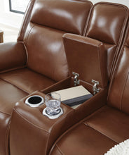 Load image into Gallery viewer, Healy Pier Power Reclining Loveseat with Console
