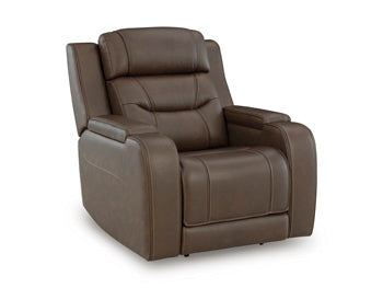 Knightington Power Recliner with Audio Seating - 46 Furniture and Mattress Gallery