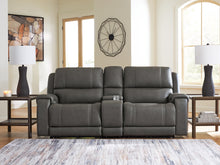 Load image into Gallery viewer, 5Z - Pittson Power Reclining Sectional Loveseat with Console - 46 Furniture and Mattress Gallery
